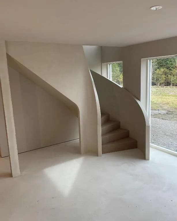 Completed flooring detail